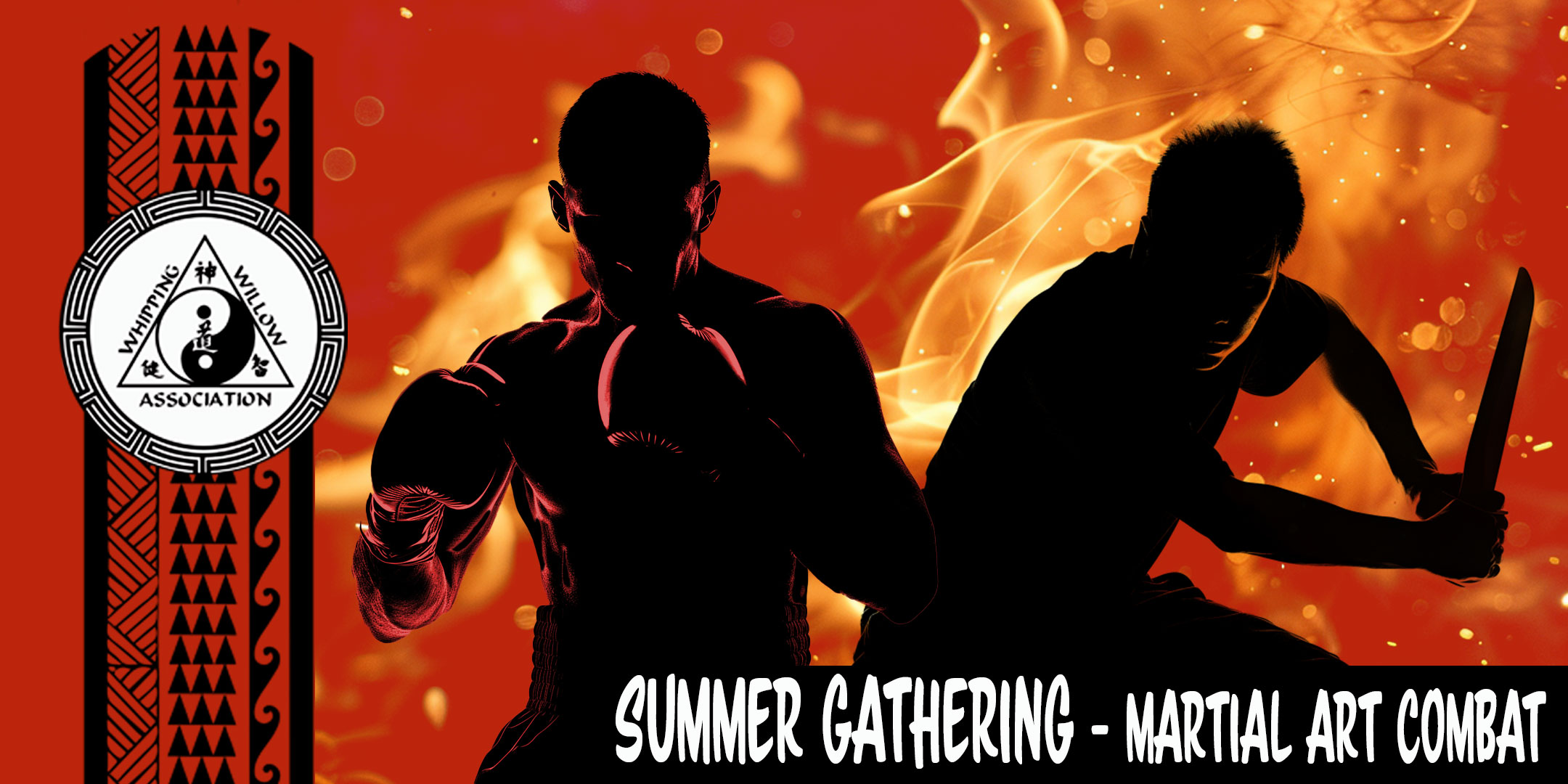 Summer Gathering - Martial Art Combat Poster.